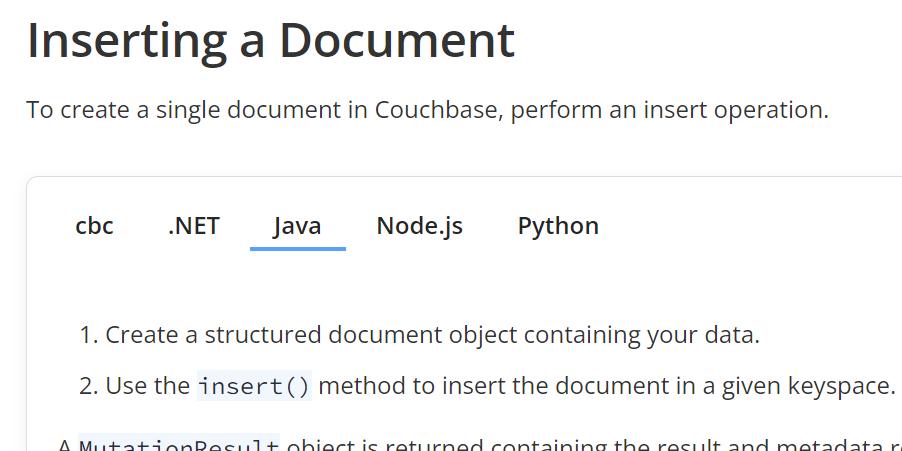 couchbase couchbase