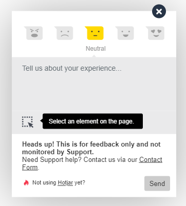 hotjar feedback