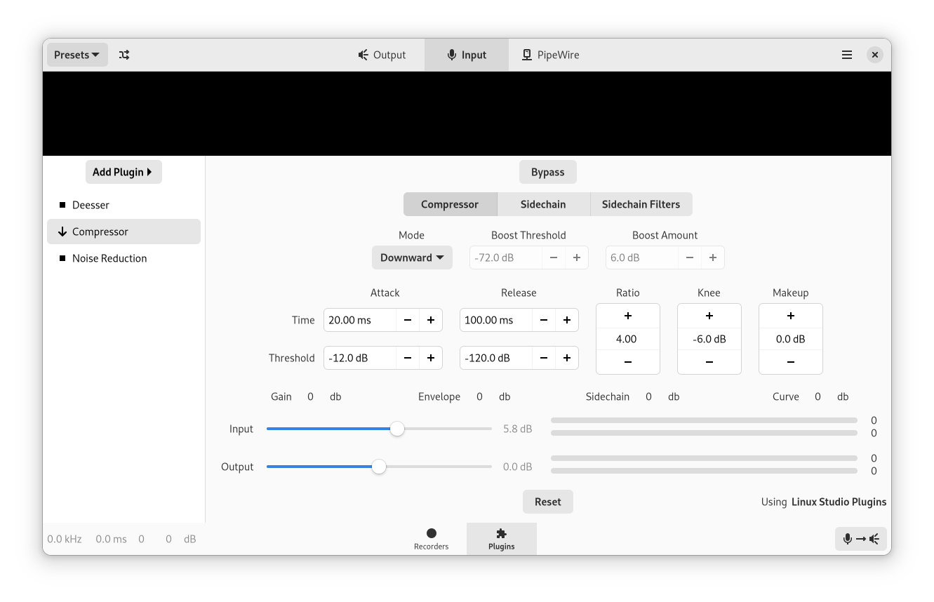 pipewire screenshot pipewire screenshot